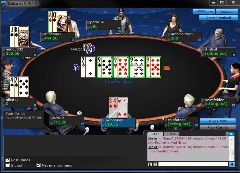 poker hold em online gratis